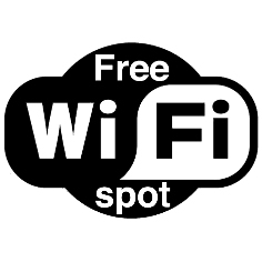 Free wifi logo